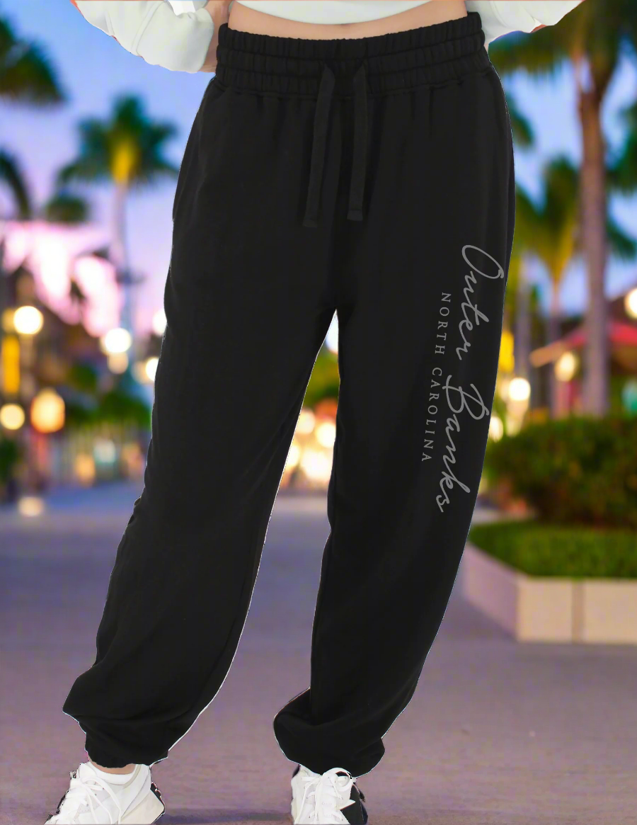 Modal Raised Fleece Pants - Main Image